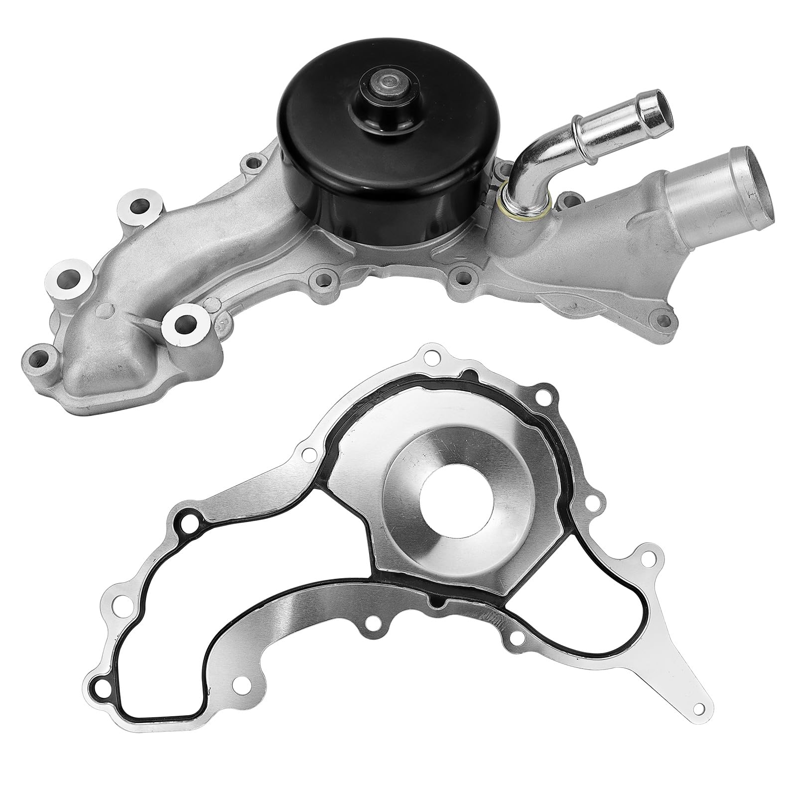 Photo 1 of Engine Water Pump with Gasket Assembly Compatible with Jeep Grand Cherokee L 2016-2022, Dodge Durango 2016-2021 V6 3.6L, Replace 4893940AD 68311108AA 44039