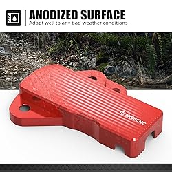 NICECNC Red Motorcycle TPS Sensor Guard Protector