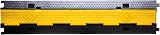 The Workplace Depot Yellow Cable Protector 75mm Channel 990mm Long Hinged Lid view 2