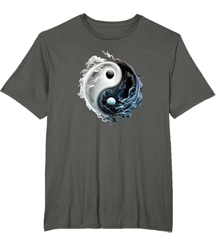 Amazon.com: Yin Yang T-Shirt : Clothing, Shoes & Jewelry