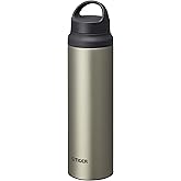 Tiger Corporation MCZ-S080XZ0 18/8 Stainless Steel BPA-Free Vacuum Insulated Water Bottle, 27.1 oz., Titanium Ore