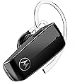 Motorola Sound HK385 Bluetooth Headset in-Ear Mono Bluetooth Earpiece with CVC Touch Control for Calls - IPX4 Sweat Resistant, Smart Touch/Voice Control, Noise Suppression Wireless Earpiece - Black