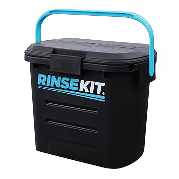 Rinse Kit Camping Dusche - Hand Druck Sprüher tragbar Garten Hunde Tiere Outdoor