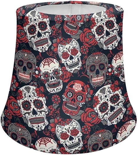 skull floor lamp
