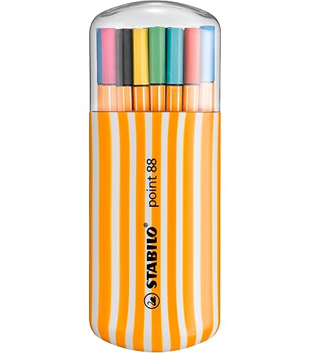 Stabilo Premium Medium Felt-tip Pen 68- Dark Ochre - View #8