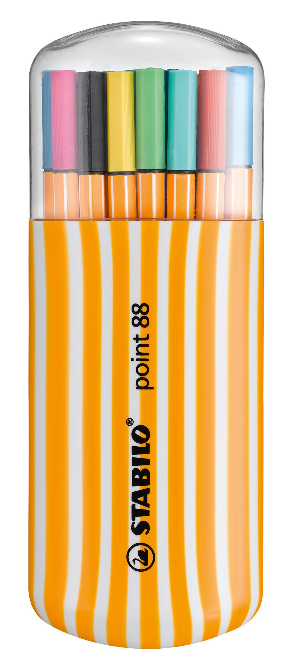 Fineliner - STABILO point 88 - Zebrui Case - 20 pcs - Assorted Colours