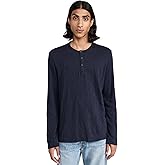 Anthony Thomas Melillo ATM Men's Destroyed Wash Henley