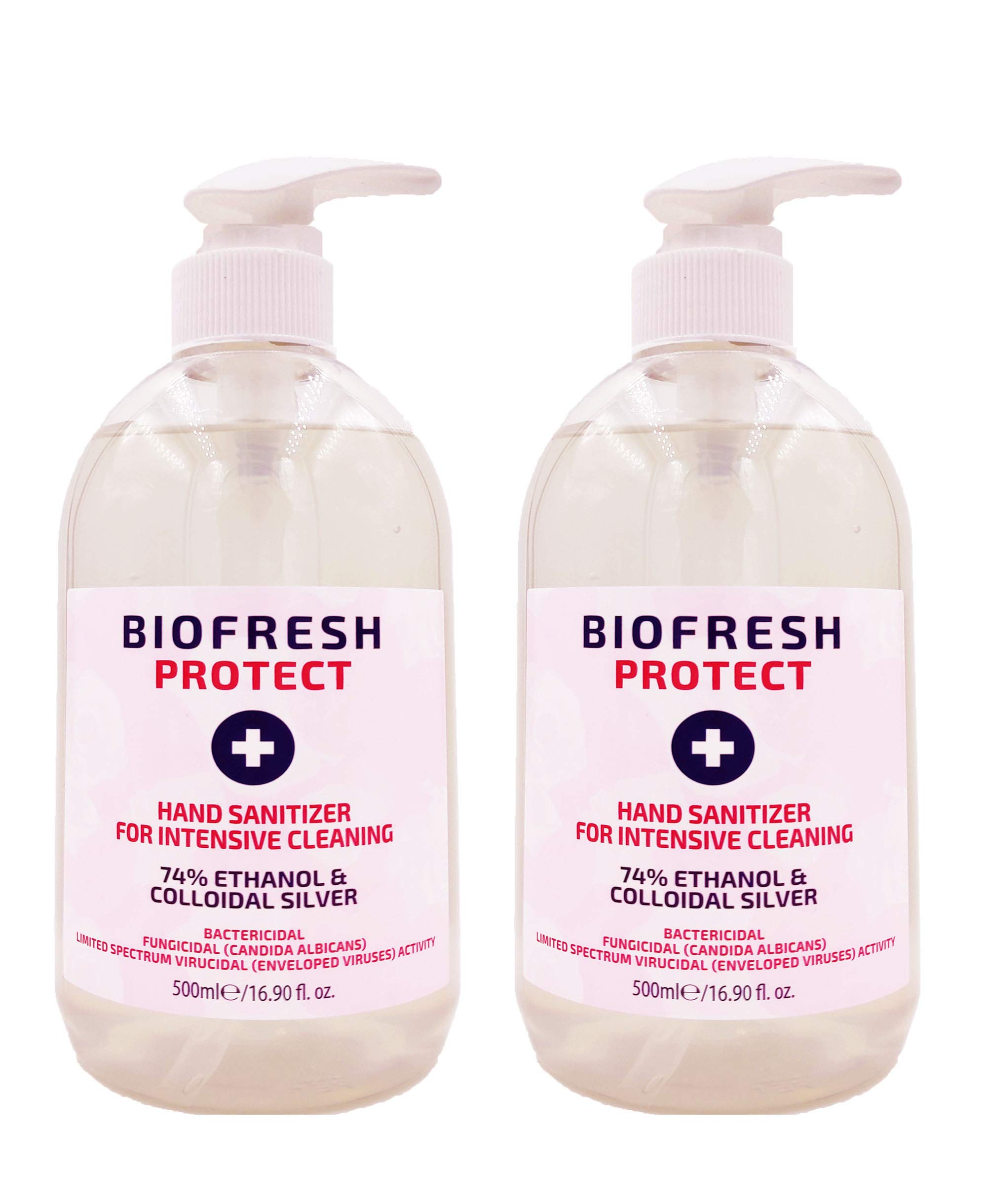 500ml Hand Sanítíser Cleansing Gel 74% Alc, Kills 99% Germs Instantly, Pump Hand Wash Gel - UK Stock (1x 500ml)