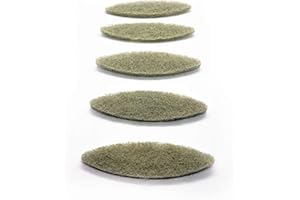 EMERY EDGERS Emery Edger Paint Brush 5 pack Refill - 5 Top-up Packs of Fabric Pads for Emery Edger Paint Brush Edging Tool | Extra Painter Infuser