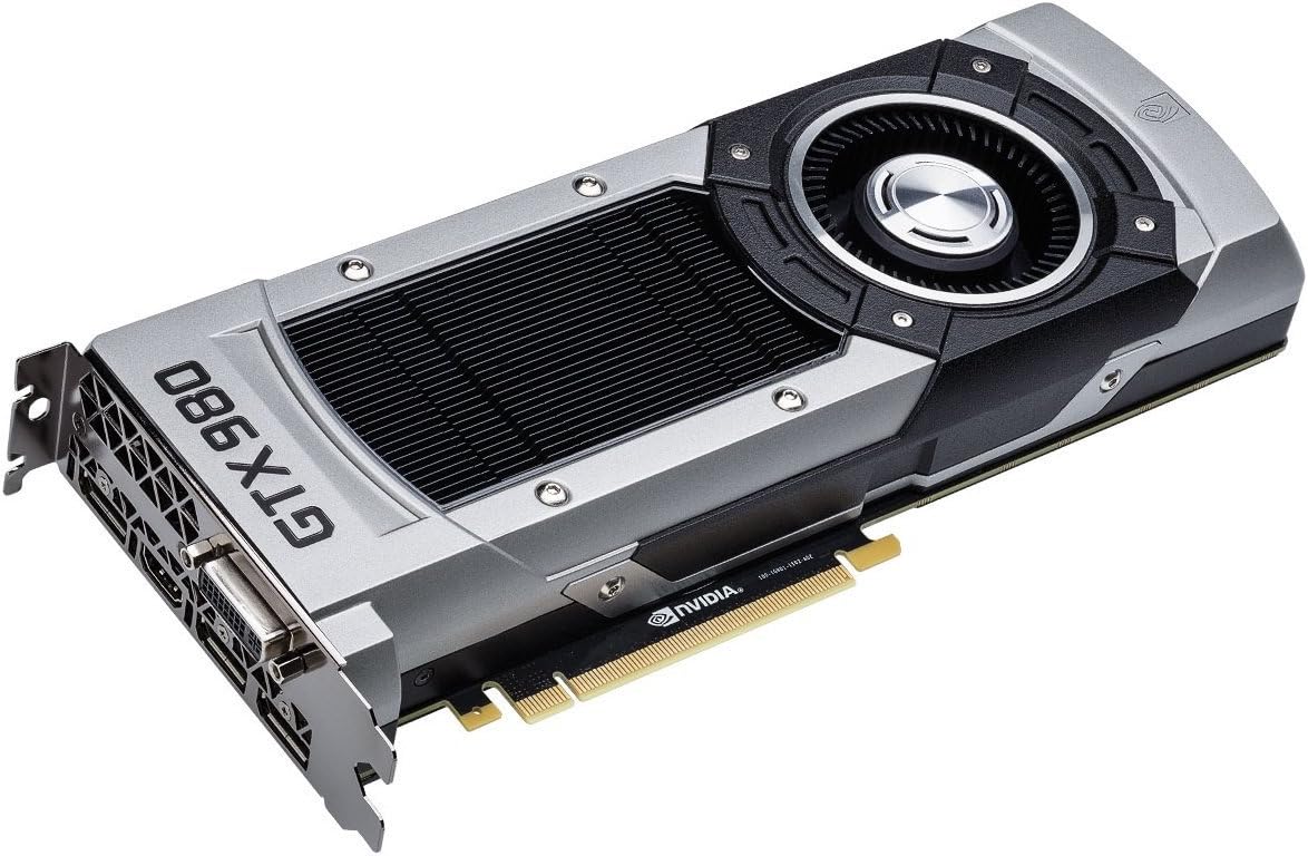 Amazon Com Nvidia 9001g Geforce Gtx 980 4gb Gddr5 Pci Express 3 0 Graphics Card Computers Accessories