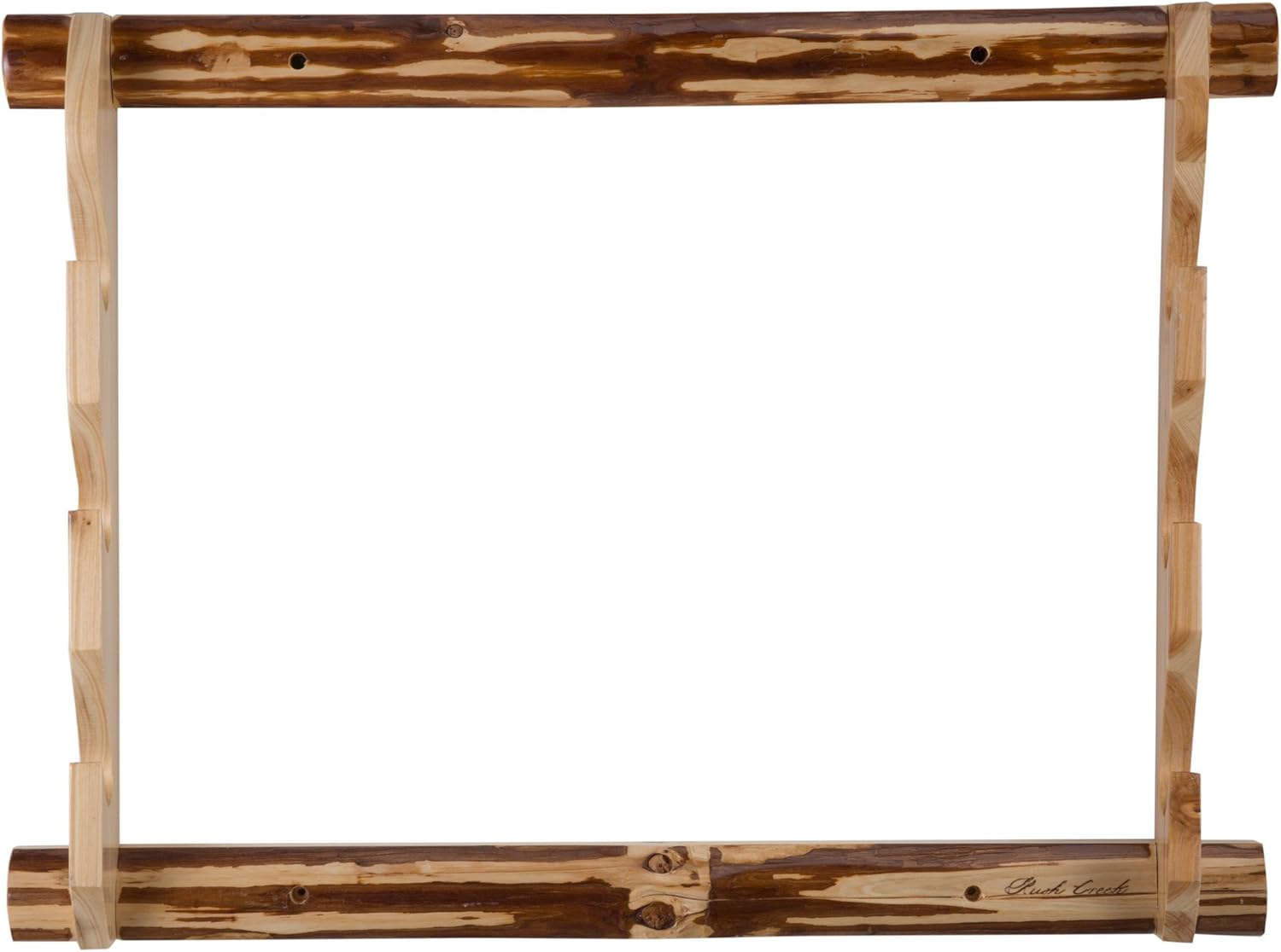 Rush Creek Creations 37-0099 Rustic Gun Wall Rack : Gun Cabinets : Sports & Outdoors