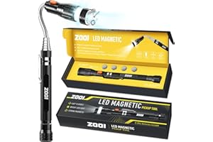 ZOOI Gifts for Men, Valentines Day Gift for Him Telescoping Magnetic Pickup Tools, Mens Valentines Day Gift for Boyfriend, Bi
