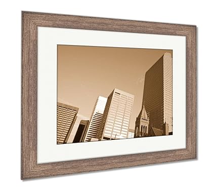 Amazon Com Ashley Framed Prints Denver Colorado Wall Art Home