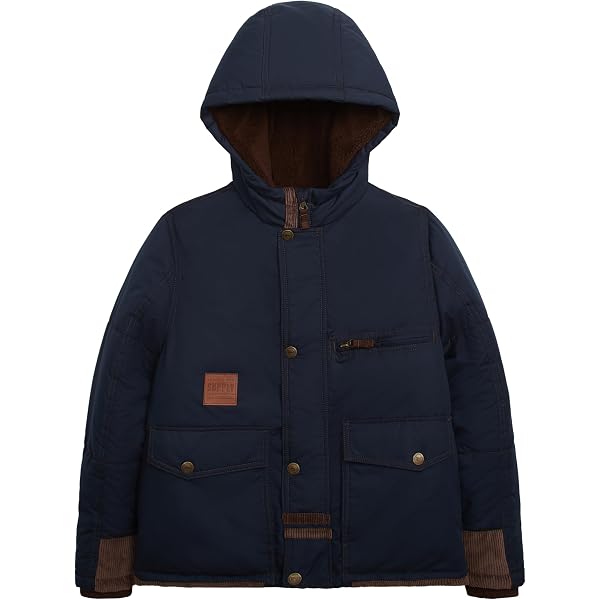 Amazon.com: Carhartt Boys' Flannel-Lined Hooded Canvas Insulated