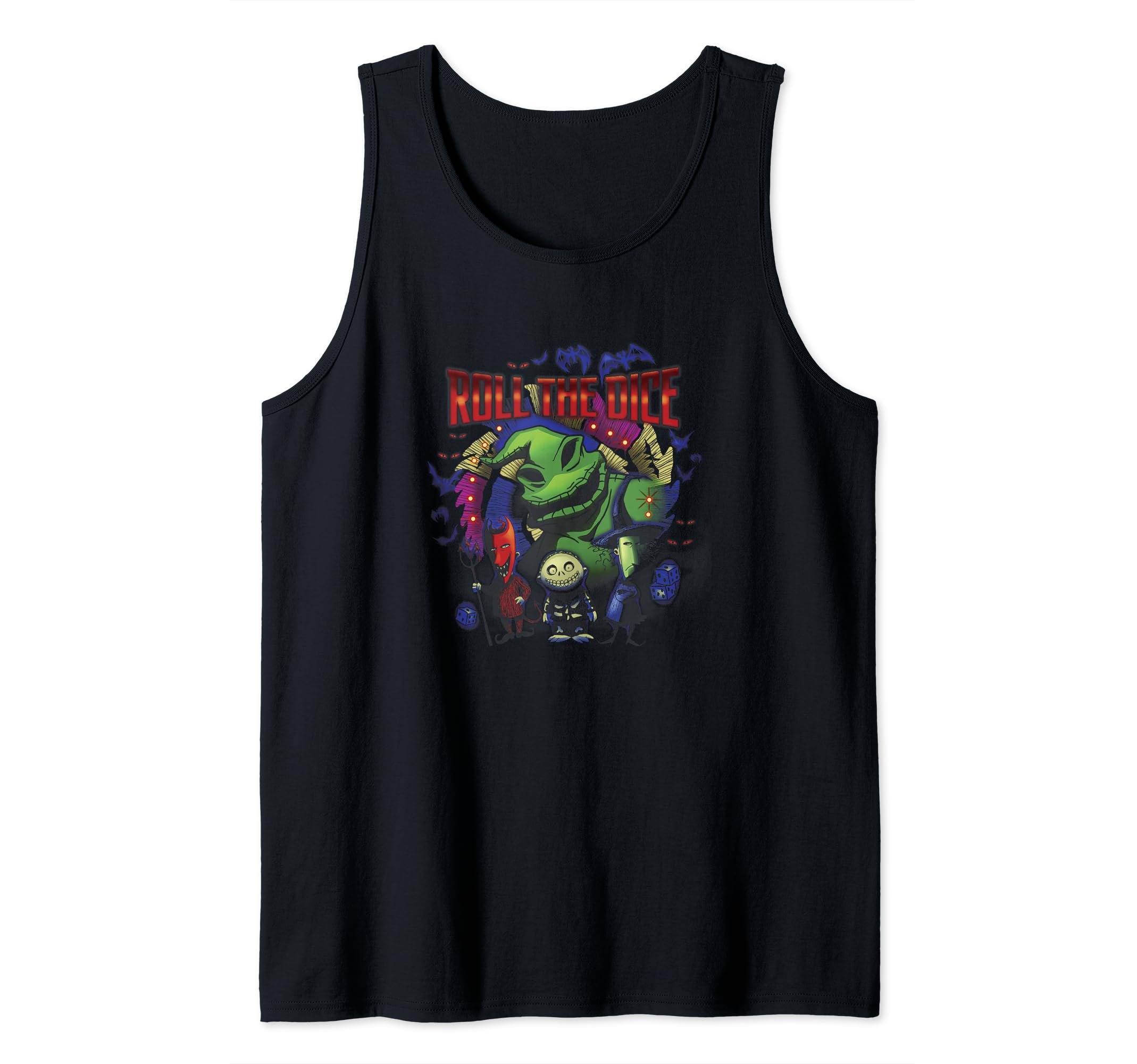 Disney The Nightmare Before Christmas Oogie Roll The Dice Tank Top