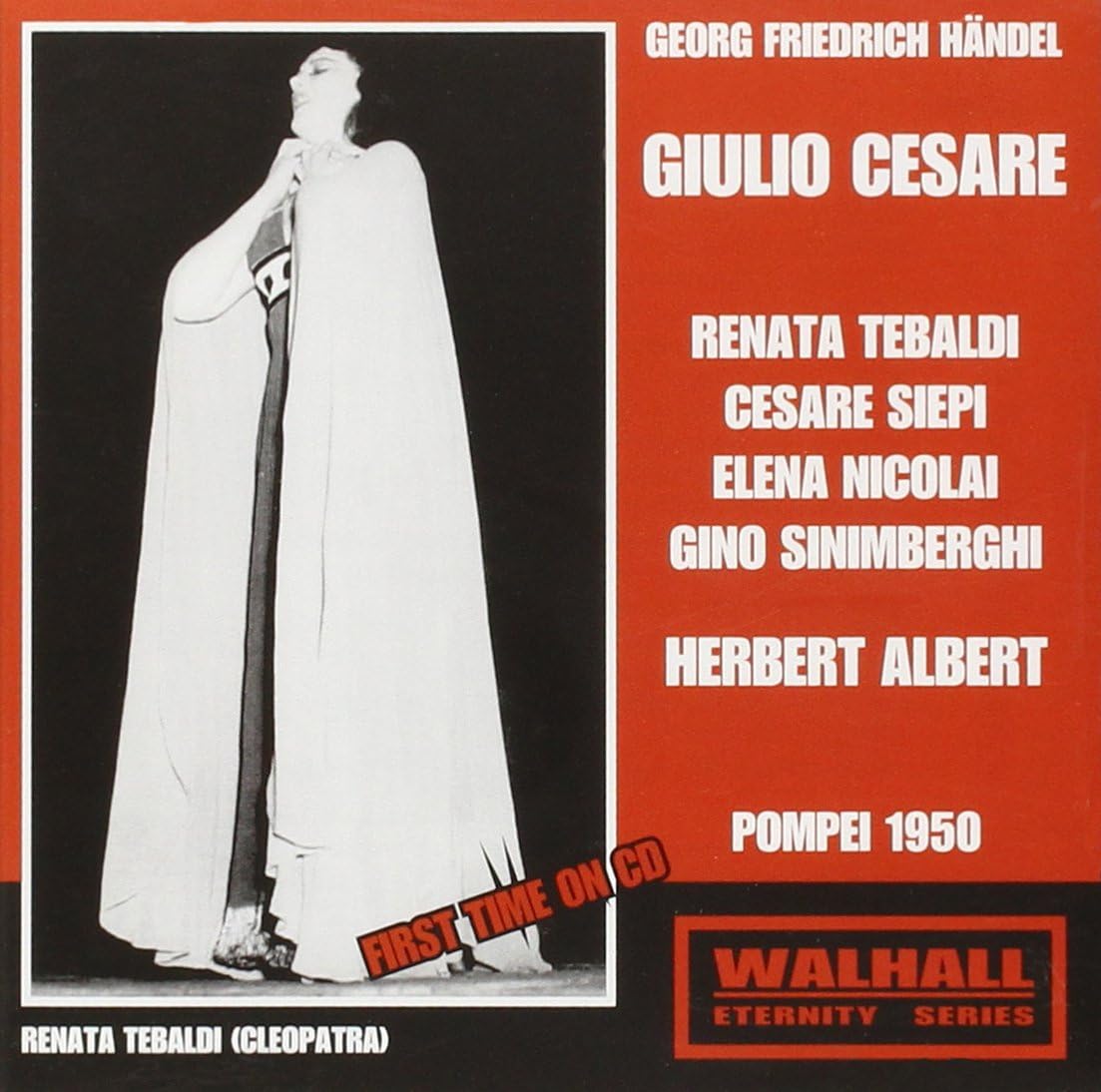 Handel - Giulio Cesare (Pompei 1950/Albert)