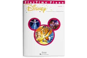 PlayTime Piano: Disney - Level 1 | Beginner Piano Method | Sheet Music with Easy Disney Songs for Young Pianists | Fun Piano Songbook for Practice and Performance | Faber Piano Book for Kids