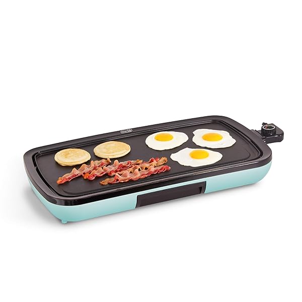 DASH EVERYDAY NONSTICK ELECTRIC GRIDDLE FOR PANCAKES, BURGERS,...