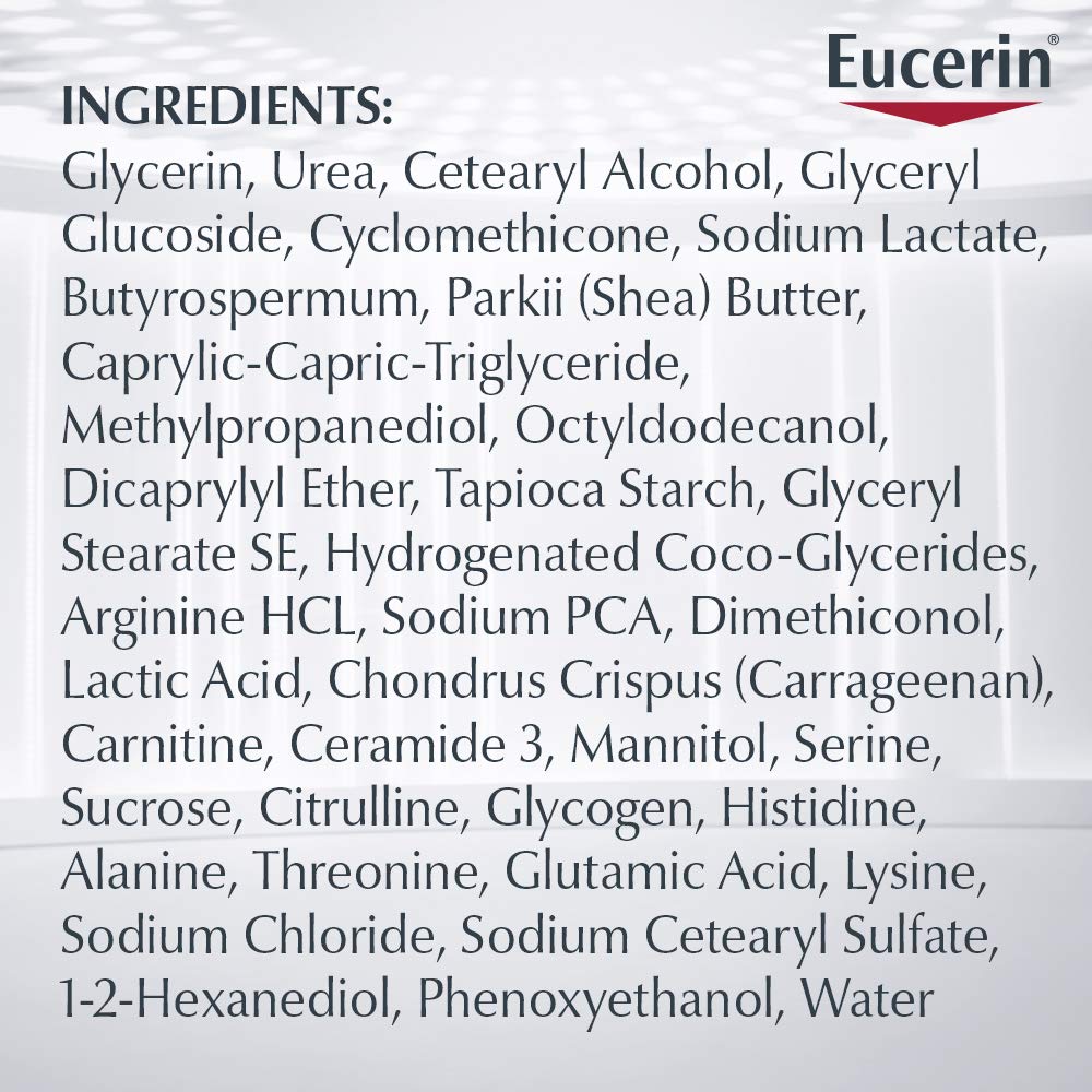 Eucerin Advanced Repair Foot Cream - Fragrance Free, Foot Lotion for Very Dry Skin - 3 oz. Tube (Pack of 3) : Body Lotions : Beauty