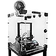 3D SOURCERER Universal 3D Printer Enclosure 5mm Plexiglass Kit [540x540x620mm Inner Volume] | Compatible with PRUSA MK4/MK3/Creality Ender 3/5 Pro | Fits IKEA Lack | Cover for Constant Temperautre