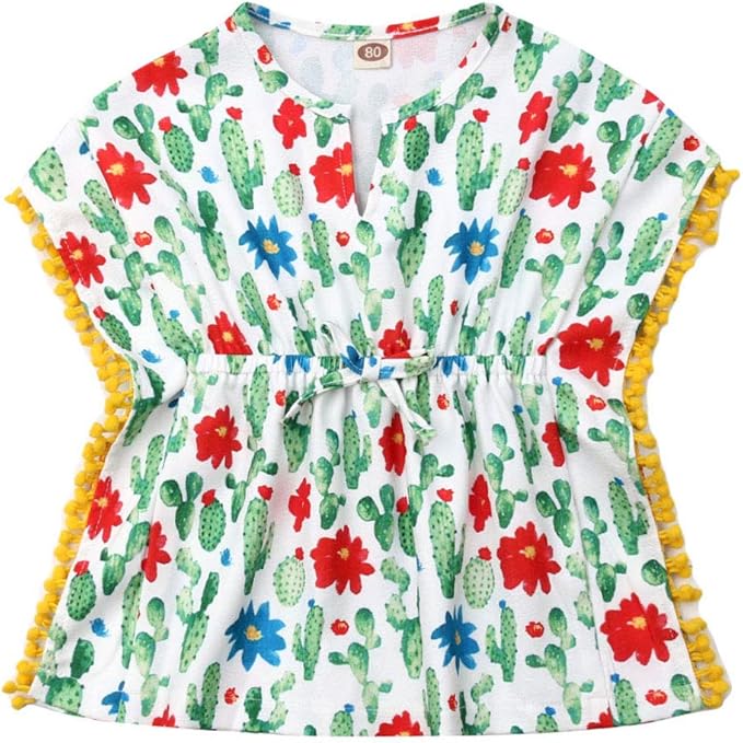 baby beach cover up girl