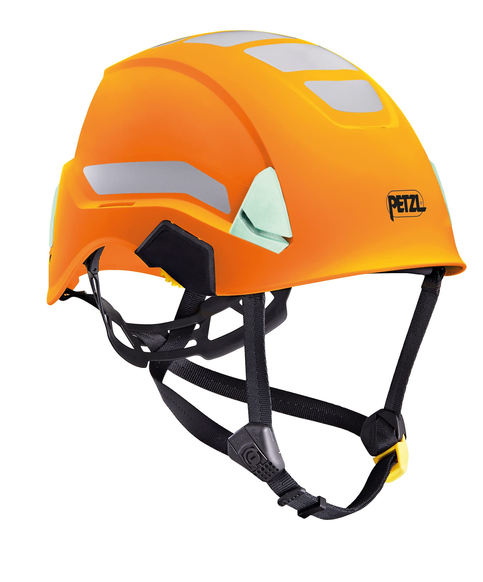 PETZL Unisex_Adult A020CA01 Strato HI-VIZ Helmet Orange, Solid, standard size