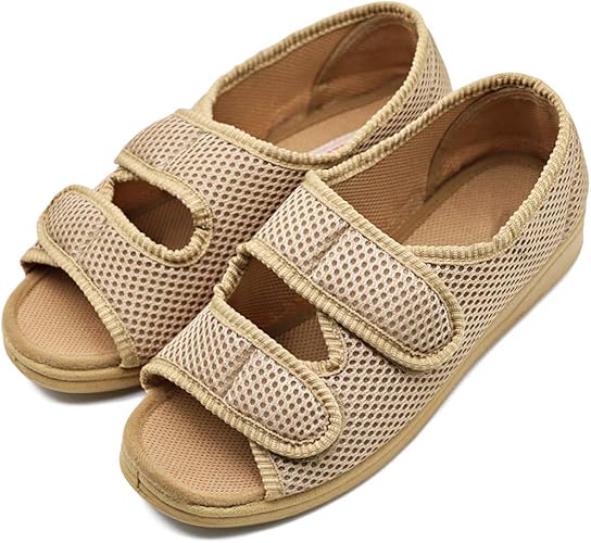 Amazon Com Womens Diabetic Shoes Edema Comfortable Sandal Open