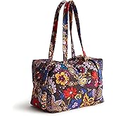 Vera Bradley womens Premium Cotton Woodhill Shoulder Bag