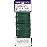 FloraCraft 26 Gauge Floral Wire 270 Feet Green