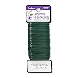 FloraCraft 26 Gauge Floral Wire 270 Feet Green