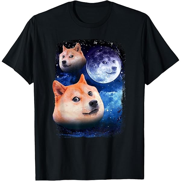 Amazon.com: Funny Dogecoin T-Shirt Doge HODL Card Crypto Meme Men