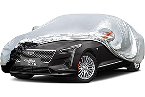 GUNHYI Car Cover Custom Fit Cadillac CT6 (2016-2024) Waterproof for Automobiles, Oxford Sun Rain Dust Snow Protection (Ships from US Warehouse, Delivery 3-8 Days)