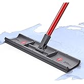 Tyroler MoppyShmoppy Heavy Duty Floor Squeegee for Concrete Floors 16.5" | | Squeegee for Floor with 55" 4-Part Handle | Squeegees Broom for Floors | Squeegee Mop for Tile, Garage and Patio