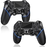 Turquvix 2 Pcs Wireless Controller Compatible with PS-4/Pro/Slim