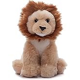 The Petting Zoo Lion Stuffed Animal Plushie, Gifts for Kids, Wild Onez Babiez Zoo Animals, Lion Plush Toy 6 inches