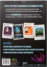 Exploding Kittens Expansion This Is The First Expansion Card Game 20 Cards view 5
