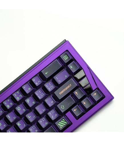 Nuclear Power Theme PBT Keycap Set - 140+ Keys, Transparent Dye