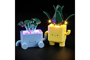 LIGHTAILING Light for Lego-10349 Happy Plants - Led Lighting Kit Compatible with Lego Building Blocks Model - NOT Included Th