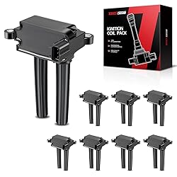 Torchbeam UF504 Set of 8 Ignition Coil Packs Fit