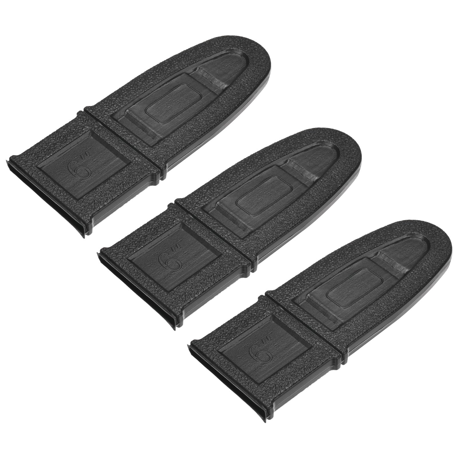 M METERXITY 3-Pack Chainsaw Chain Cover 6 Inch Plastic Chainsaw Scabbard Cover Chainsaw Bar Cover for 4" 6" Garden Chainsaw Protective Cover
