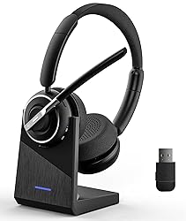 PrancyBt Wireless Headset, Bluetooth Headset with