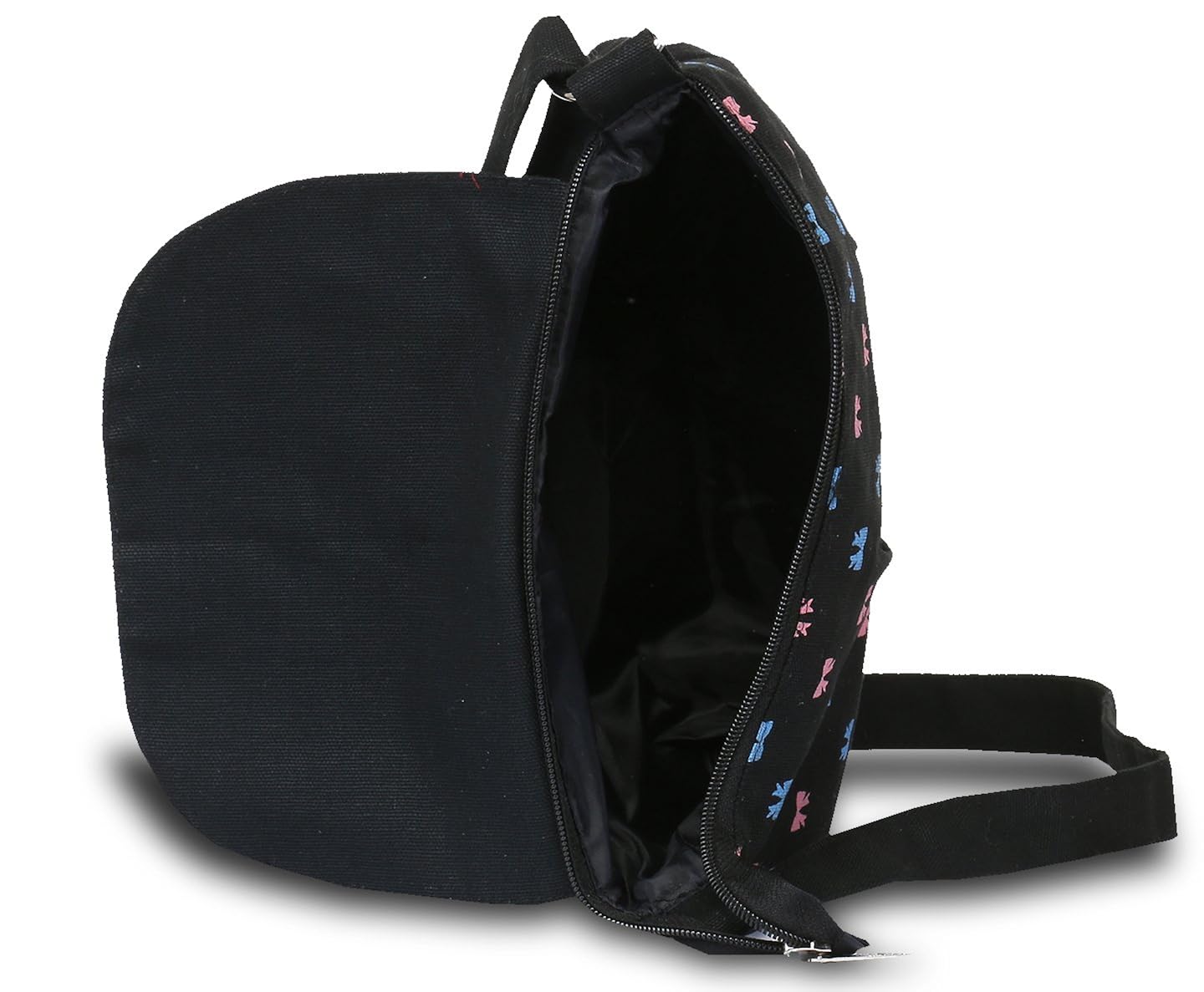 pick pocket girls sling bag (black) (slpinkbow229)