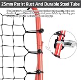 Amazing Tour Football Rebounder Training Net Steel Frame Adjustable Angles view 6