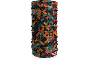GOT Sports Tube Bandana - Neck Gaiter for Women Men, Face Mask, Neck Wrap, Head Scarf, Curly Hair Sleep Protection