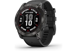 Garmin fēnix 7X Pro Sapphire Solar, Multisport GPS Smartwatch, Built-in Flashlight, Solar Charging Capability, Black4.6 out of 5 stars 1,92739 offers from $439.99