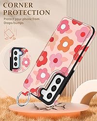 Shorogyt for Samsung S22 Plus Wallet Case with Card