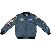 Up and Away NASA Space Shuttle Flight Bomber Jacket