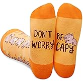 InnoBeta Capybara Gifts for Women, Gifts for Capybara Lovers, Best Capybara Gifts, Capybara Socks, One Size Crew Socks