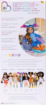 Disney ILY 4EVER Stitch 45cm Doll Jakks Pacific Blue Onesie Accessories view 5
