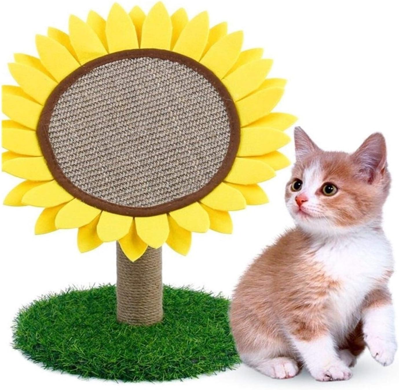 即納特典付き サイザルと引っかきポストと猫の木猫タワーは、ひまわり